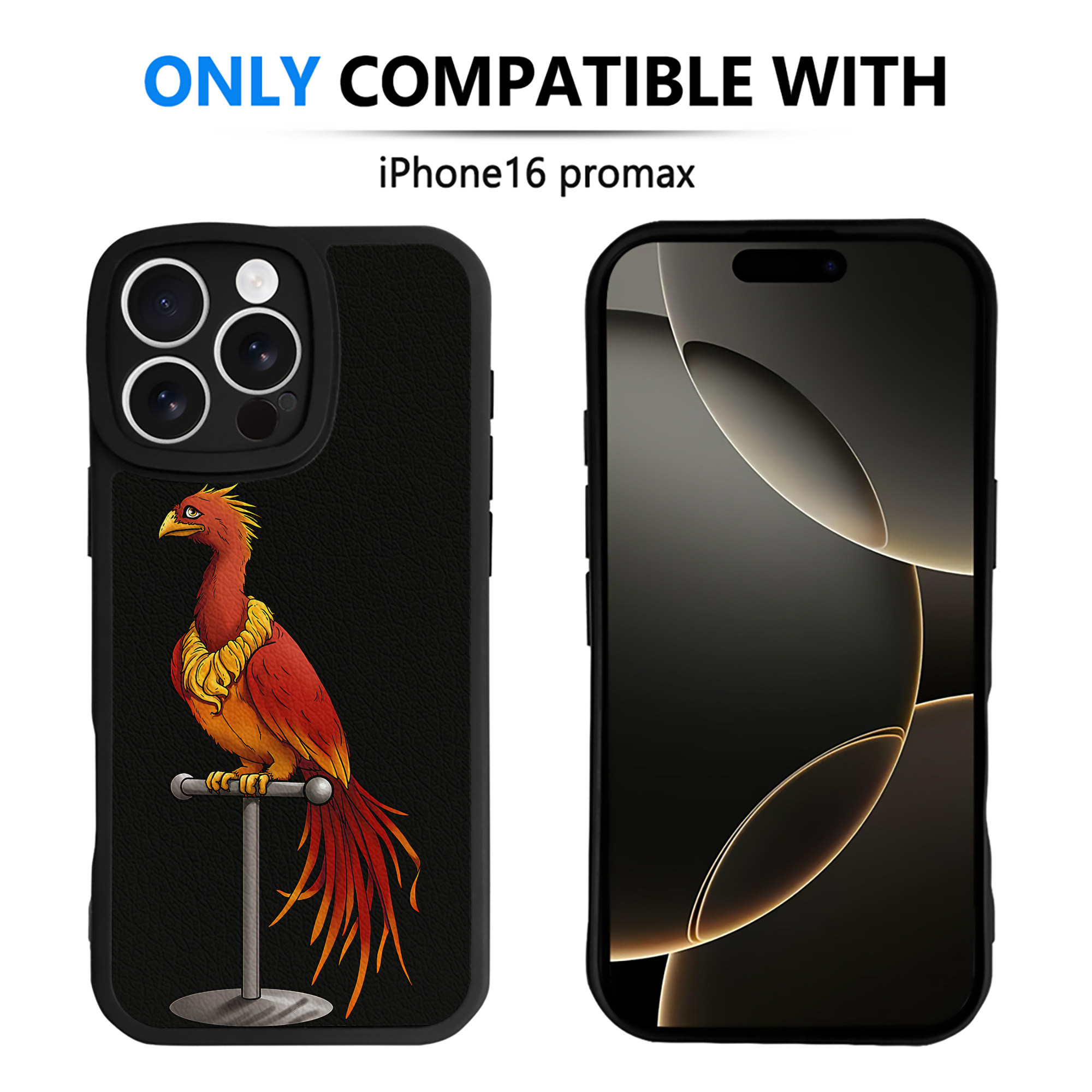（画像用） Harry Potter ハリー・ポッターシリーズ 【iPhone 16シリーズ対応】シリコンスマホケース（レザー調） 材質：シリコン